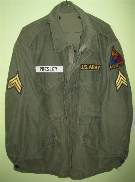 elvis presley military jacket